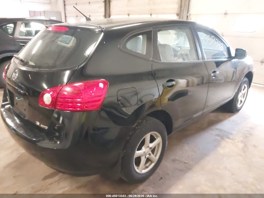 2009 Nissan Rogue sport VIN JN8AS58V89W447427 IAAI salvage auction — NORMAL WEAR, Clear (Minnesota), sold $300 on 2026-07-15 (photo 4)