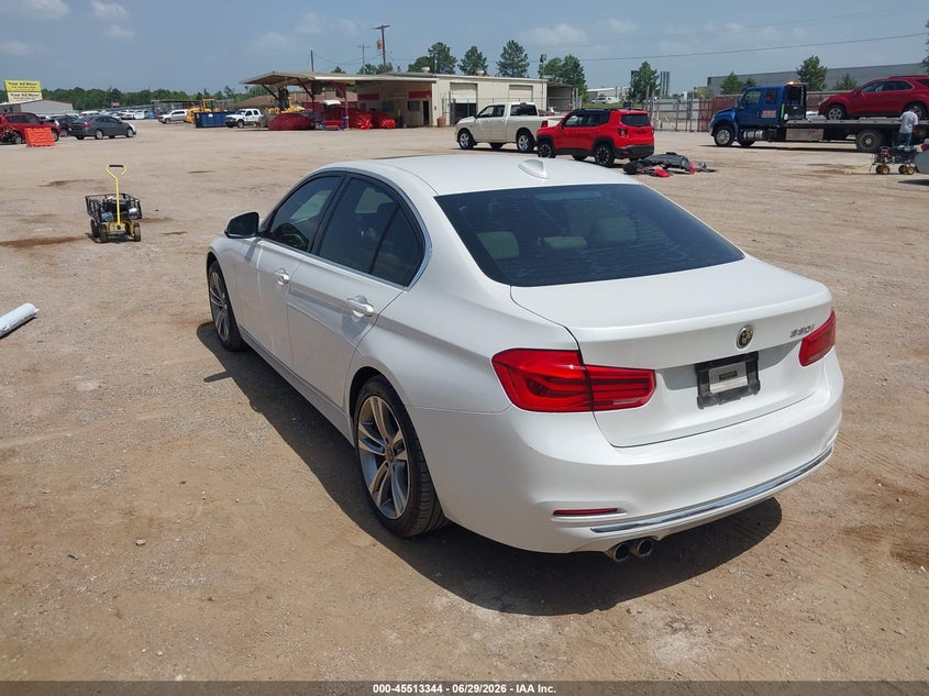 2018 BMW 3er VIN WBA8B9C52JEE81382 IAAI salvage auction — FRONT END, Original (Texas), sold $2,850 on 2026-07-16 (photo 3)