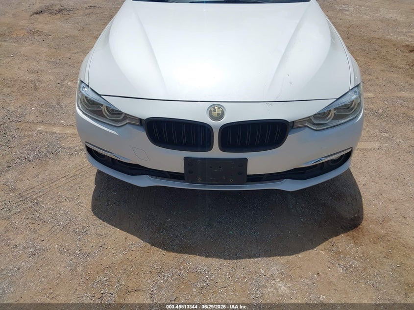 2018 BMW 3er VIN WBA8B9C52JEE81382 IAAI salvage auction — FRONT END, Original (Texas), sold $2,850 on 2026-07-16 (photo 6)