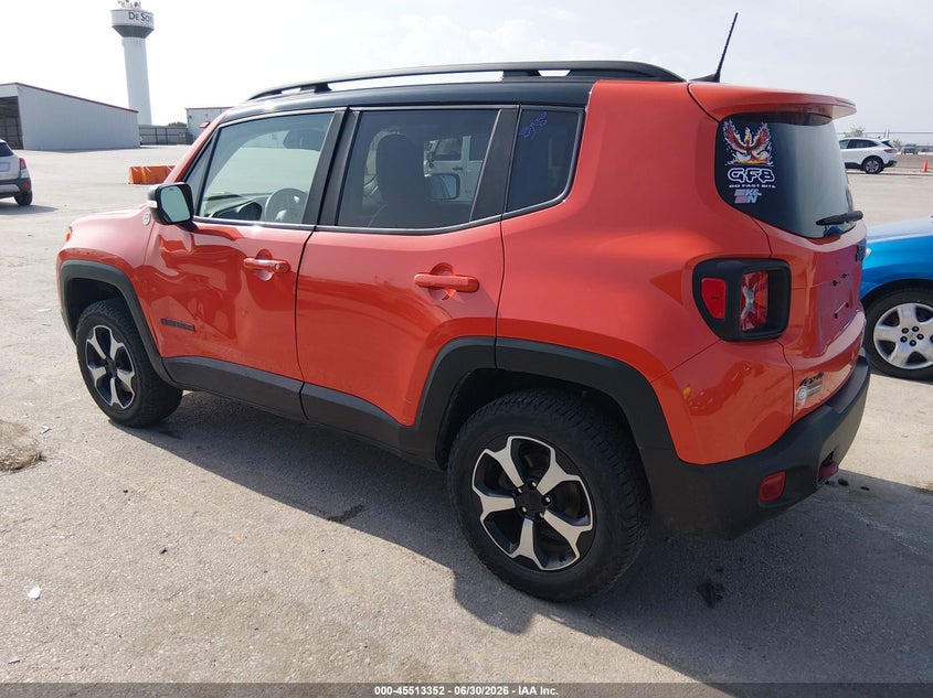 2021 Jeep Renegade VIN ZACNJDC1XMPM22031 IAAI salvage auction — LEFT SIDE, Salvage Title, sold $4,700 on 2026-08-04 (photo 3)