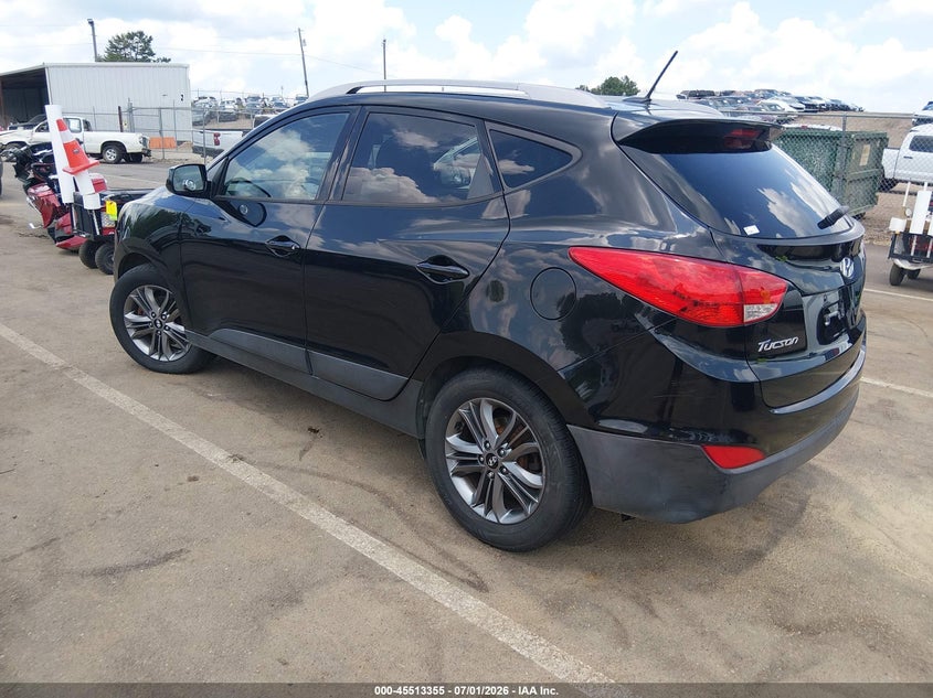 2015 Hyundai Tucson VIN KM8JUCAG2FU114276 IAAI salvage auction — RIGHT FRONT, Salvage Title, sold $925 on 2026-08-02 (photo 3)