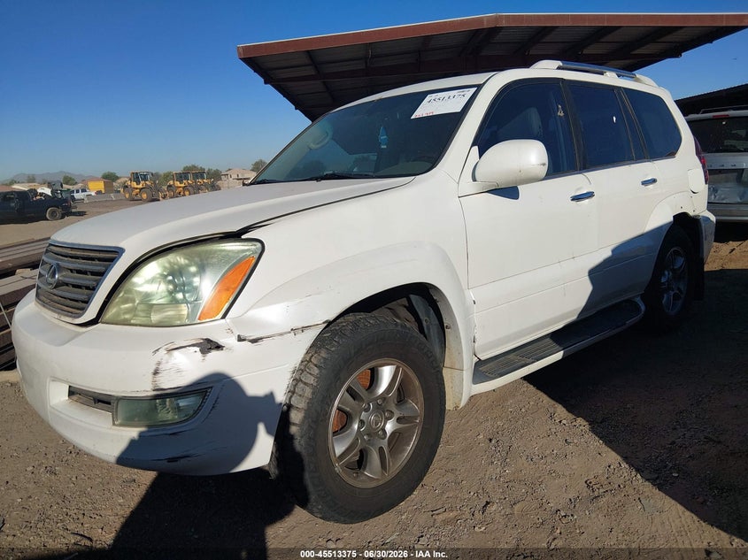 2009 Lexus Gx 470 VIN JTJBT20X390174003 IAAI salvage auction — NORMAL WEAR, Clear-Dealer Only (Georgia), sold $4,375 on 2026-07-14 (photo 2)