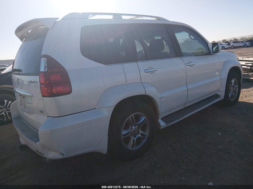 2009 Lexus Gx 470 VIN JTJBT20X390174003 IAAI salvage auction — NORMAL WEAR, Clear-Dealer Only (Georgia), sold $4,375 on 2026-07-14 (photo 4)