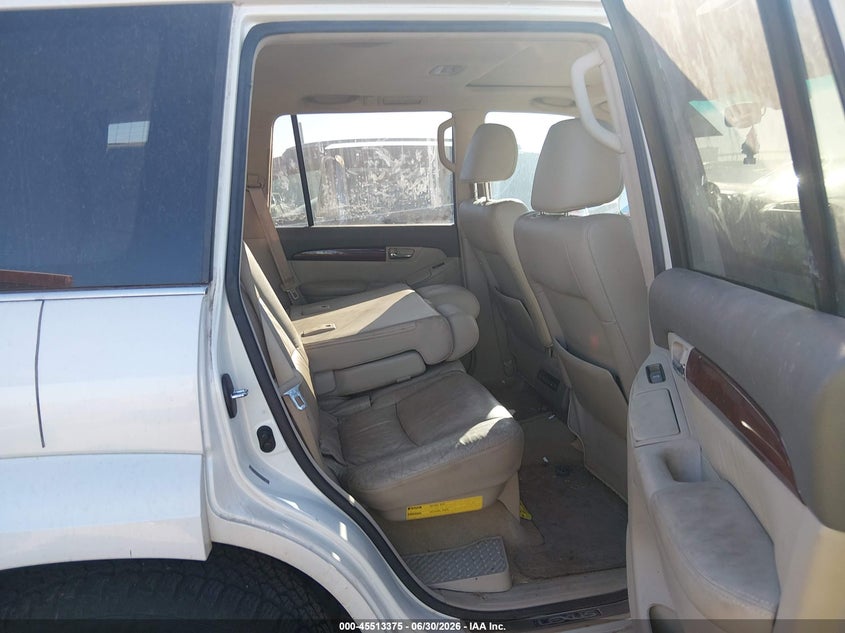 2009 Lexus Gx 470 VIN JTJBT20X390174003 IAAI salvage auction — NORMAL WEAR, Clear-Dealer Only (Georgia), sold $4,375 on 2026-07-14 (photo 8)