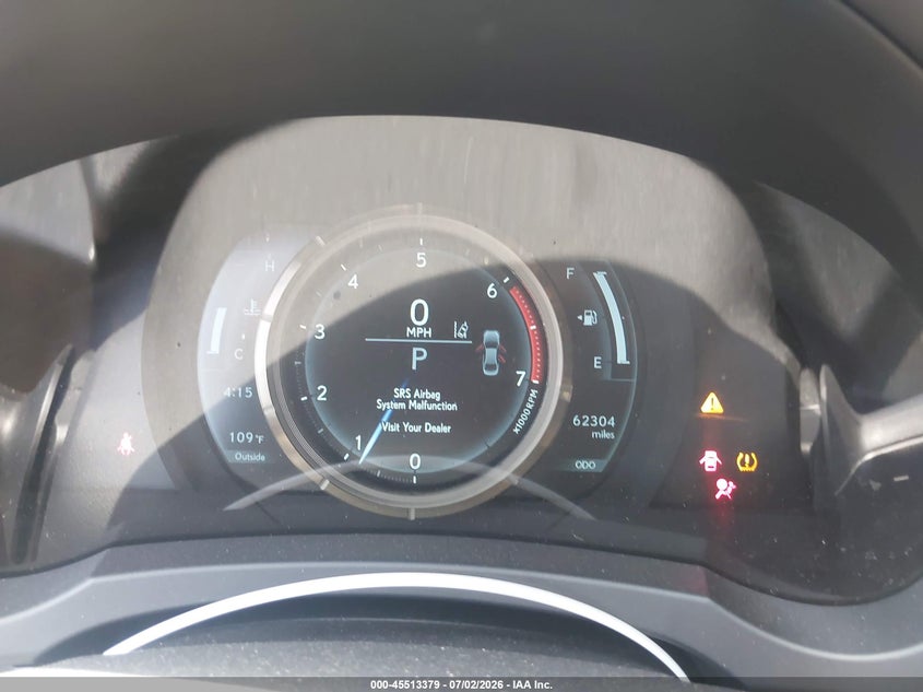 2018 Lexus Is VIN JTHBA1D23J5064043 IAAI salvage auction — SIDE, Salvage Title, sold $4,650 on 2026-07-28 (photo 7)