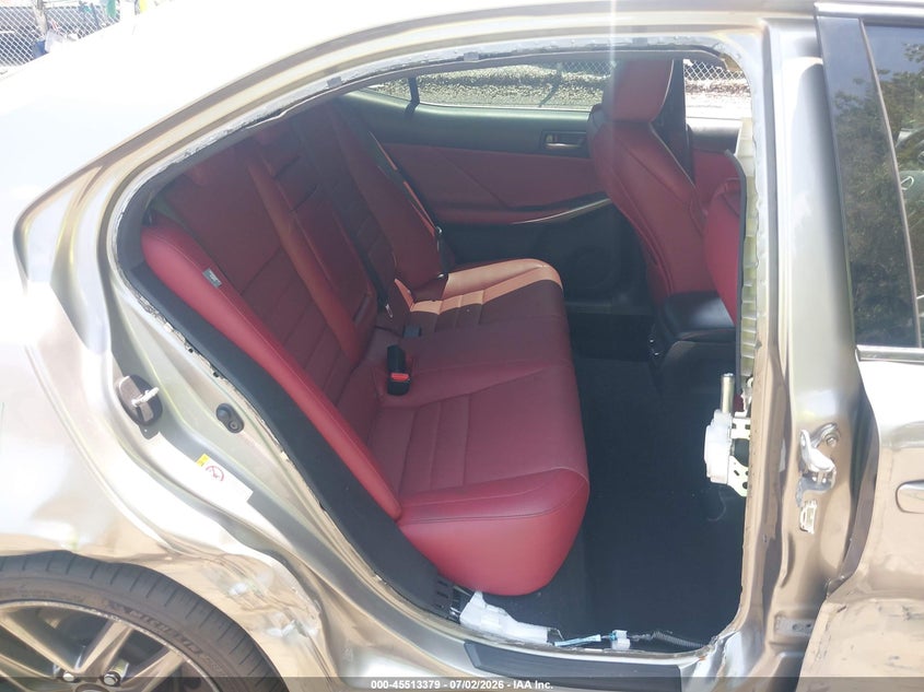 2018 Lexus Is VIN JTHBA1D23J5064043 IAAI salvage auction — SIDE, Salvage Title, sold $4,650 on 2026-07-28 (photo 8)