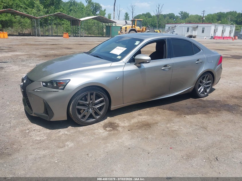 2018 Lexus Is VIN JTHBA1D23J5064043 IAAI salvage auction — SIDE, Salvage Title, sold $4,650 on 2026-07-28 (photo 2)