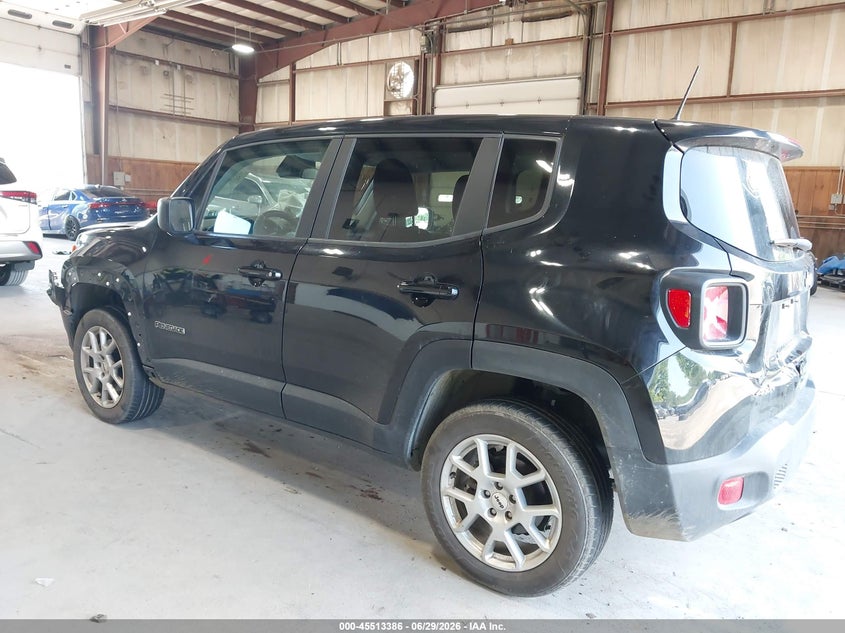 2023 Jeep Renegade VIN ZACNJDB12PPP71609 IAAI salvage auction — FRONT & REAR, Wait Title, sold $3,200 on 2026-08-19 (photo 3)