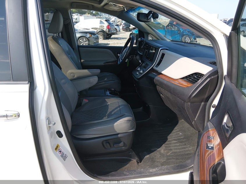 2015 Toyota Sienna VIN 5TDYK3DC9FS613355 IAAI salvage auction — FRONT END, Rebuildable (Florida), sold $4,600 on 2026-07-23 (photo 5)