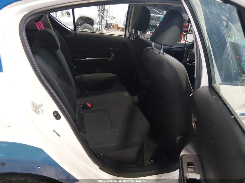 2018 Toyota Prius c VIN JTDKDTB38J1613145 IAAI salvage auction — REAR END, Clear (Wisconsin), sold $300 on 2026-07-29 (photo 8)