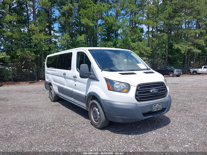 2018 Ford Transit-350 VIN 1FBZX2ZM9JKB52888 IAAI salvage auction — LEFT SIDE, SF97 (Virginia), sold $17,500 on 2026-07-31 (photo 1)