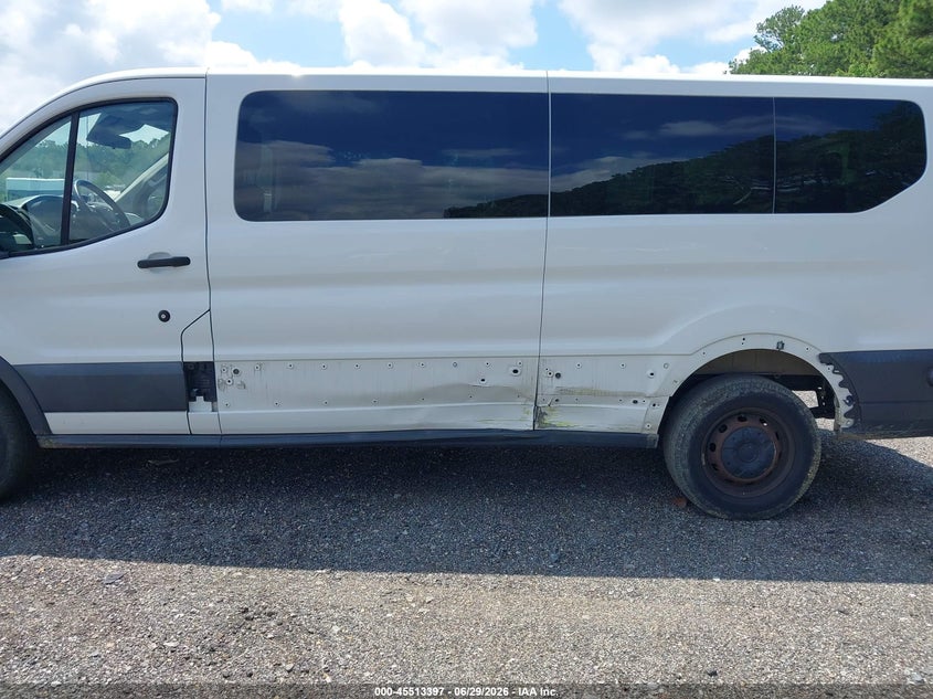 2018 Ford Transit-350 VIN 1FBZX2ZM9JKB52888 IAAI salvage auction — LEFT SIDE, SF97 (Virginia), sold $17,500 on 2026-07-31 (photo 6)
