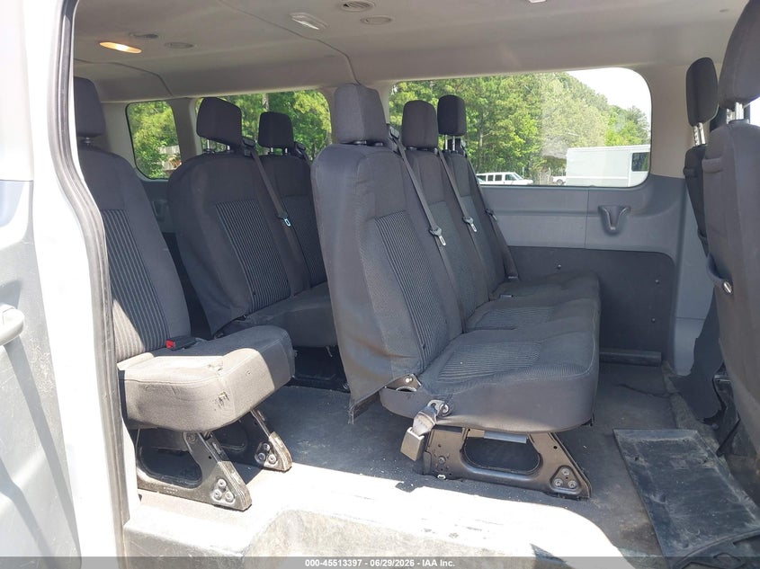2018 Ford Transit-350 VIN 1FBZX2ZM9JKB52888 IAAI salvage auction — LEFT SIDE, SF97 (Virginia), sold $17,500 on 2026-07-31 (photo 8)