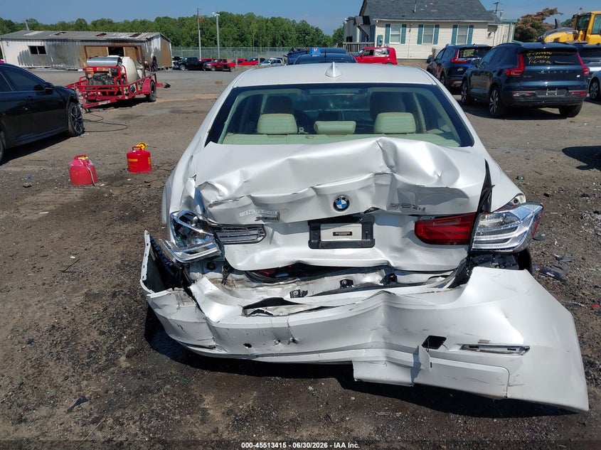 2014 BMW 3er VIN WBA3B3C50EJ980005 IAAI salvage auction — REAR END, Clear (Virginia), sold $2,000 on 2026-08-17 (photo 6)
