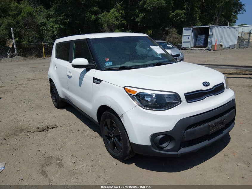 2017 Kia Soul VIN KNDJN2A23H7493547 IAAI salvage auction — REAR END, Salvage (Massachusetts), sold $1,150 on 2026-07-28 (photo 1)