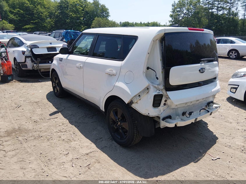 2017 Kia Soul VIN KNDJN2A23H7493547 IAAI salvage auction — REAR END, Salvage (Massachusetts), sold $1,150 on 2026-07-28 (photo 3)