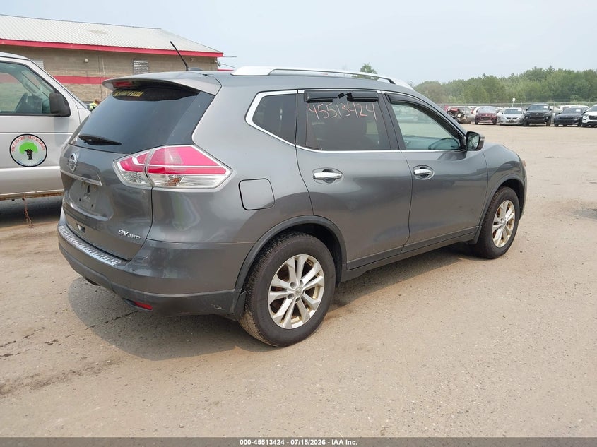 2015 Nissan Rogue VIN KNMAT2MVXFP554417 IAAI salvage auction — NORMAL WEAR, Nrc Lienholder Repossession Paperwork (New Hampshire), sold $25 on 2026-07-27 (photo 4)