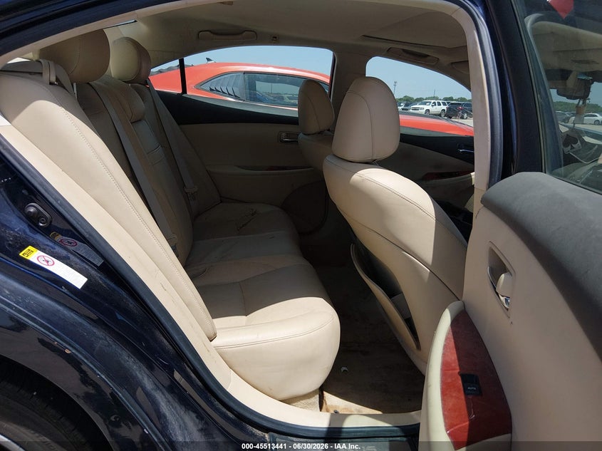2007 Lexus Es 350 VIN JTHBJ46G572045787 IAAI salvage auction — NORMAL WEAR, Original (Texas), sold $875 on 2026-07-06 (photo 8)