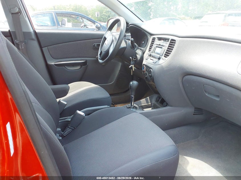 2011 Kia Rio VIN KNADH4A39B6731369 IAAI salvage auction — NORMAL WEAR, Clear, sold $225 on 2026-07-22 (photo 5)