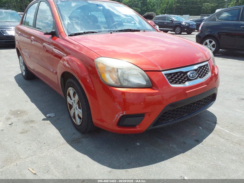 2011 Kia Rio VIN KNADH4A39B6731369 IAAI salvage auction — NORMAL WEAR, Clear, sold $225 on 2026-07-22 (photo 6)