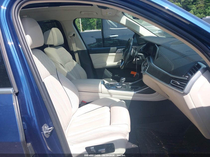 2020 BMW X7 VIN 5UXCW2C05L9A01858 IAAI salvage auction — FRONT END, Salvage Title, sold $75 on 2026-07-29 (photo 5)
