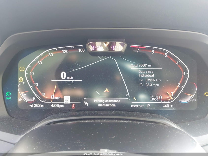2020 BMW X7 VIN 5UXCW2C05L9A01858 IAAI salvage auction — FRONT END, Salvage Title, sold $75 on 2026-07-29 (photo 7)