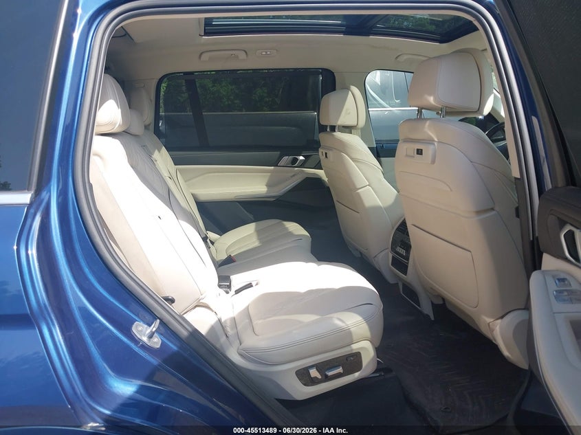 2020 BMW X7 VIN 5UXCW2C05L9A01858 IAAI salvage auction — FRONT END, Salvage Title, sold $75 on 2026-07-29 (photo 8)