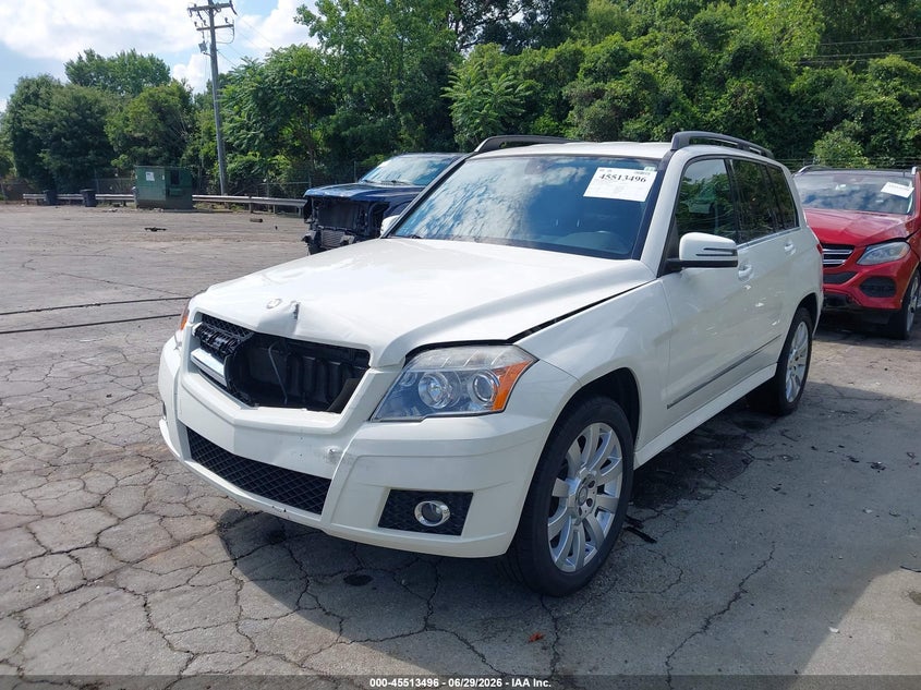 2012 Mercedes-benz Glk-klasse VIN WDCGG5GBXCF778932 IAAI salvage auction — FRONT END, Salvage Title, sold $1,450 on 2026-07-30 (photo 2)