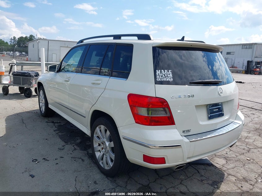 2012 Mercedes-benz Glk-klasse VIN WDCGG5GBXCF778932 IAAI salvage auction — FRONT END, Salvage Title, sold $1,450 on 2026-07-30 (photo 3)