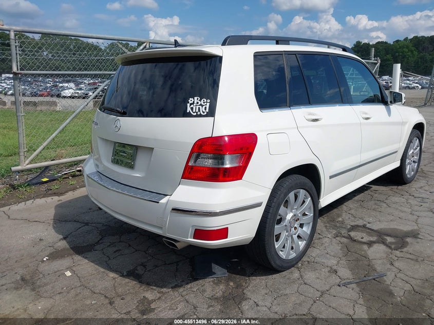 2012 Mercedes-benz Glk-klasse VIN WDCGG5GBXCF778932 IAAI salvage auction — FRONT END, Salvage Title, sold $1,450 on 2026-07-30 (photo 4)