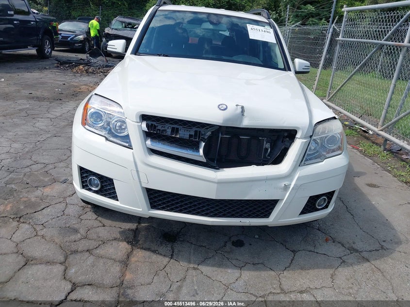 2012 Mercedes-benz Glk-klasse VIN WDCGG5GBXCF778932 IAAI salvage auction — FRONT END, Salvage Title, sold $1,450 on 2026-07-30 (photo 6)