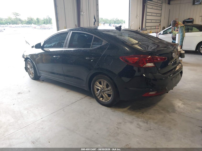 2019 Hyundai Elantra VIN KMHD84LF4KU843367 IAAI salvage auction — FRONT END, Salvage Title, sold $850 on 2026-07-23 (photo 3)