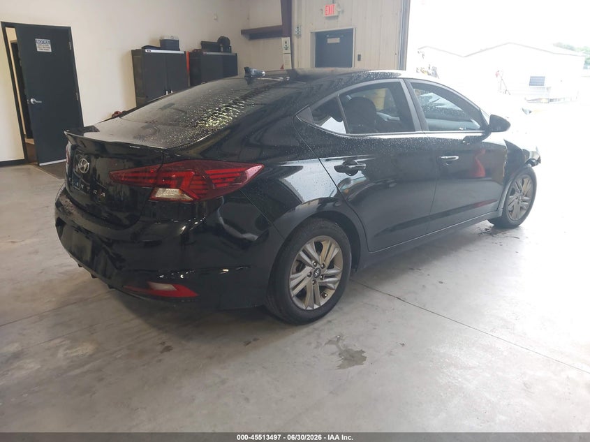 2019 Hyundai Elantra VIN KMHD84LF4KU843367 IAAI salvage auction — FRONT END, Salvage Title, sold $850 on 2026-07-23 (photo 4)