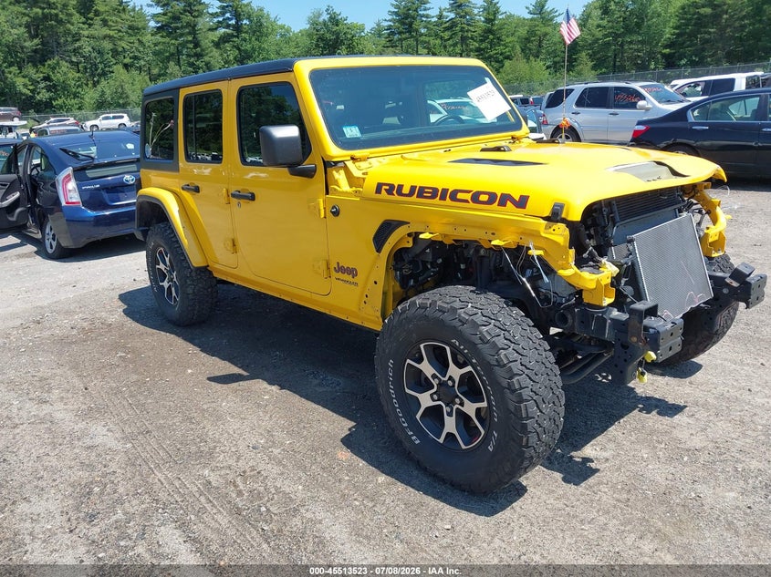 2020 Jeep Wrangler / VIN 1C4HJXFN1LW300238 — IAAI salvage auction photo