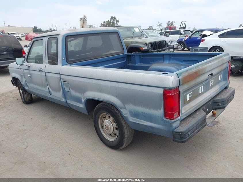 1986 Ford Ranger VIN 1FTCR14A4GPA64300 IAAI salvage auction — NORMAL WEAR, Clear - Dealer Only (California), sold $1,175 on 2026-07-08 (photo 3)
