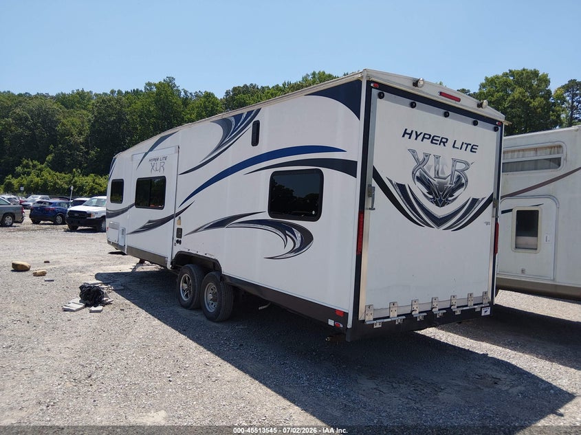 2013 Forest river Travel trlr VIN 4X4TX1C29D5156158 IAAI salvage auction — SIDE, Salvage (Tennessee), sold $1,550 on 2026-09-16 (photo 3)