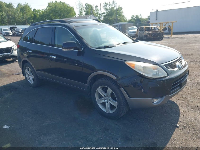 2010 Hyundai Veracruz VIN KM8NUDCC0AU122872 IAAI salvage auction — FRONT END, Salvage (Pennsylvania), sold $1,400 on 2026-07-21 (photo 1)