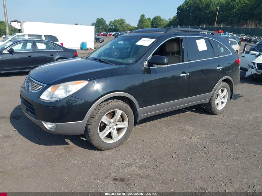 2010 Hyundai Veracruz VIN KM8NUDCC0AU122872 IAAI salvage auction — FRONT END, Salvage (Pennsylvania), sold $1,400 on 2026-07-21 (photo 2)