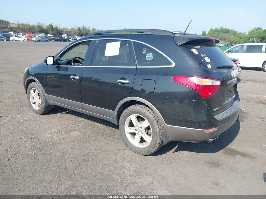 2010 Hyundai Veracruz VIN KM8NUDCC0AU122872 IAAI salvage auction — FRONT END, Salvage (Pennsylvania), sold $1,400 on 2026-07-21 (photo 3)