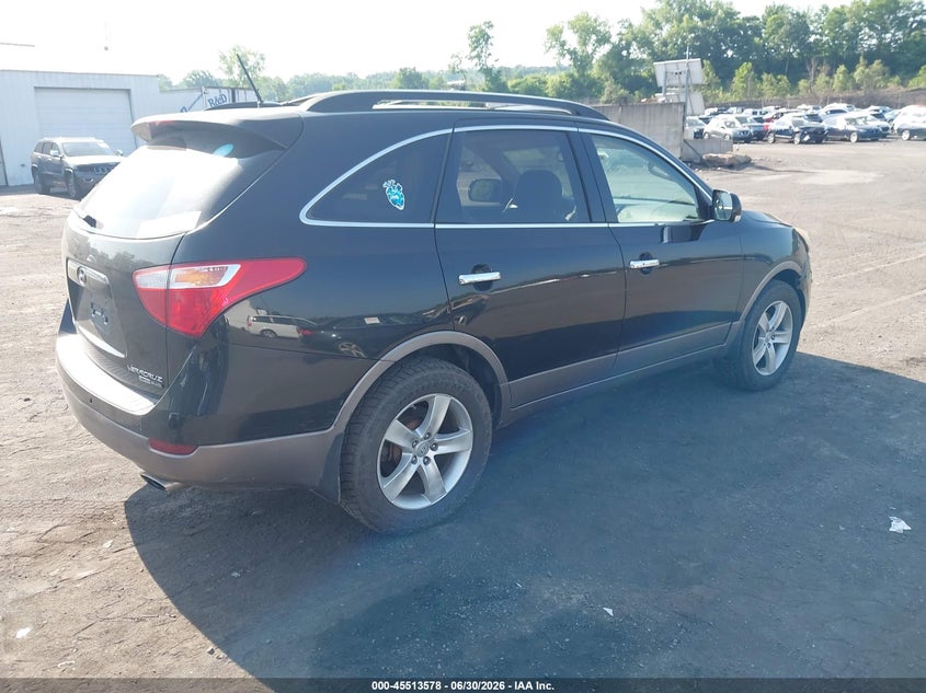 2010 Hyundai Veracruz VIN KM8NUDCC0AU122872 IAAI salvage auction — FRONT END, Salvage (Pennsylvania), sold $1,400 on 2026-07-21 (photo 4)