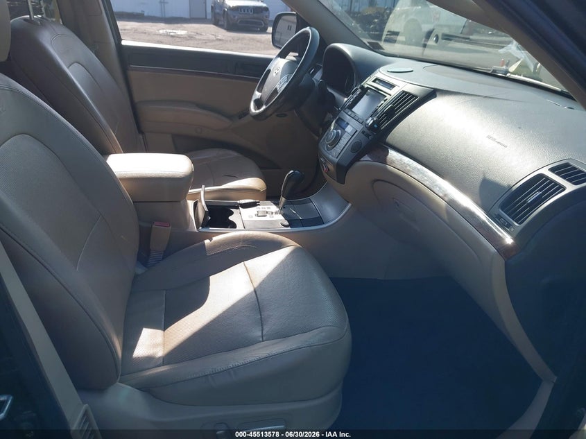 2010 Hyundai Veracruz VIN KM8NUDCC0AU122872 IAAI salvage auction — FRONT END, Salvage (Pennsylvania), sold $1,400 on 2026-07-21 (photo 5)