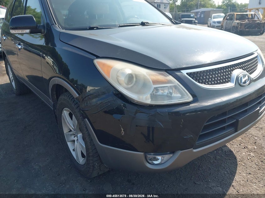 2010 Hyundai Veracruz VIN KM8NUDCC0AU122872 IAAI salvage auction — FRONT END, Salvage (Pennsylvania), sold $1,400 on 2026-07-21 (photo 6)