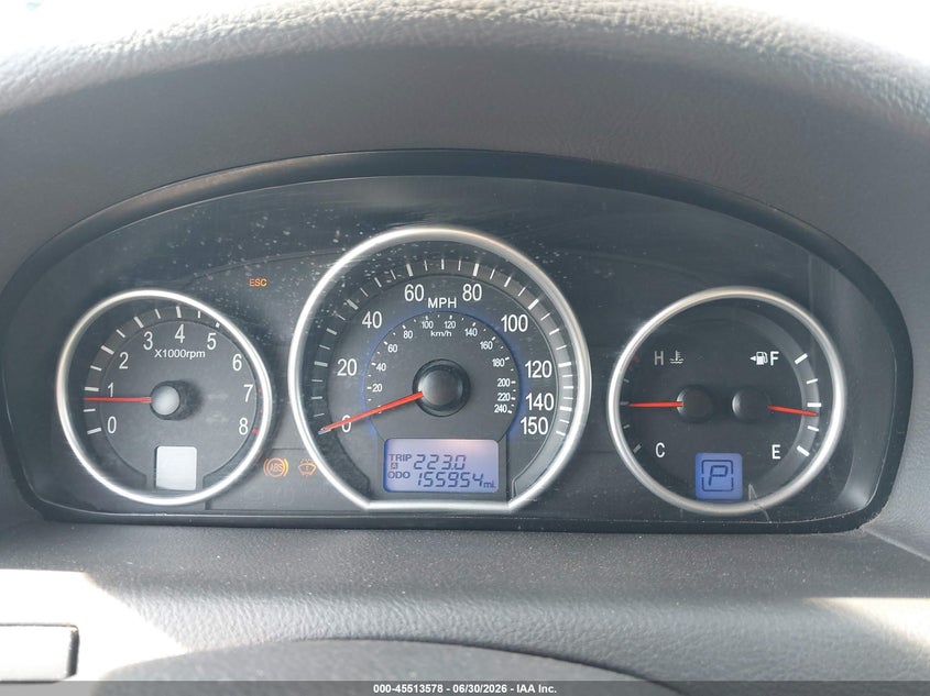 2010 Hyundai Veracruz VIN KM8NUDCC0AU122872 IAAI salvage auction — FRONT END, Salvage (Pennsylvania), sold $1,400 on 2026-07-21 (photo 7)