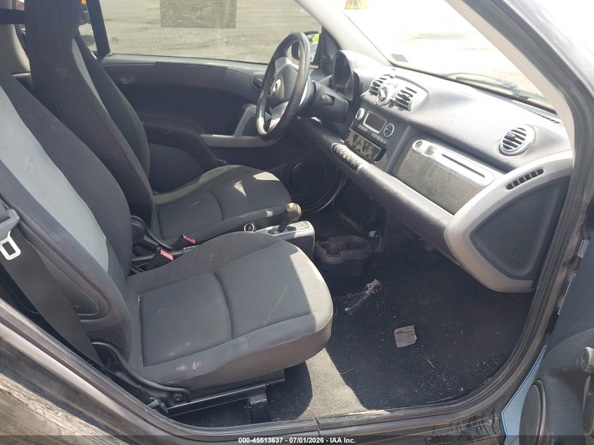 2013 Smart Fortwo VIN WMEEJ3BA4DK681995 IAAI salvage auction — FRONT & REAR, Salvage Title, sold $625 on 2026-07-21 (photo 5)