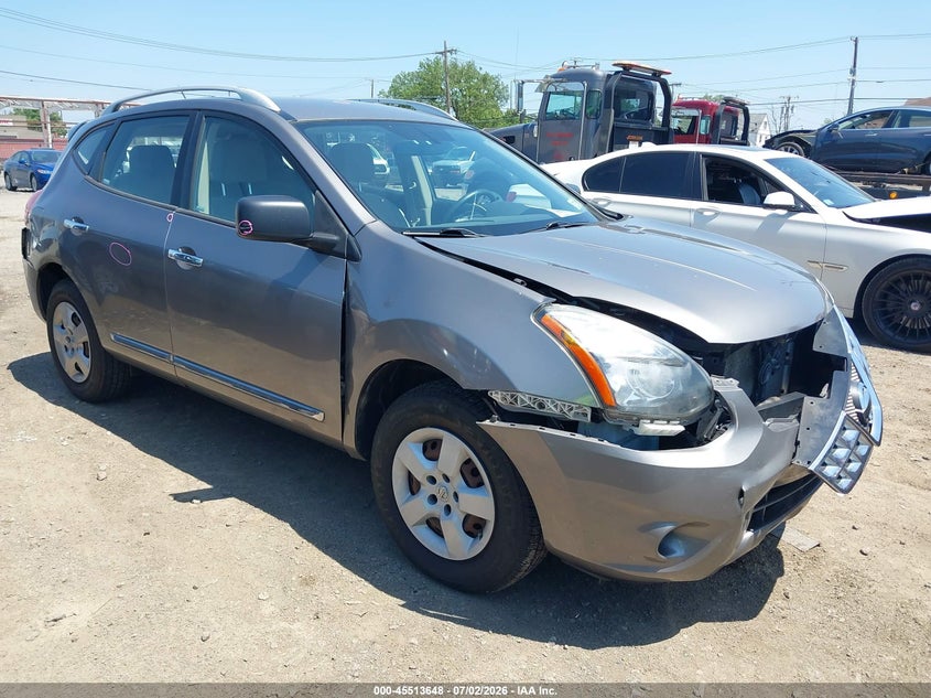 2014 Nissan Rogue VIN JN8AS5MVXEW712090 IAAI salvage auction — FRONT END, Salvage Title, sold $250 on 2026-07-22 (photo 1)