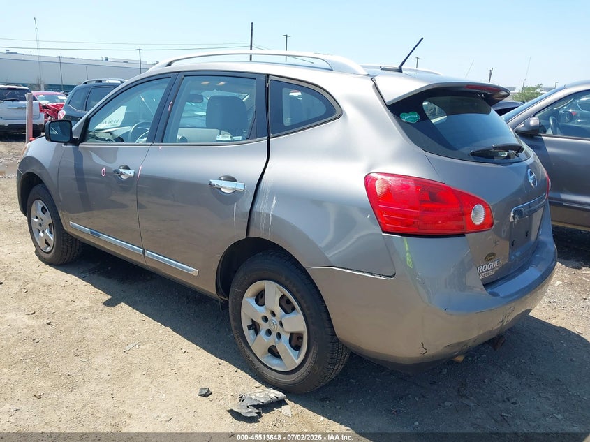2014 Nissan Rogue VIN JN8AS5MVXEW712090 IAAI salvage auction — FRONT END, Salvage Title, sold $250 on 2026-07-22 (photo 3)