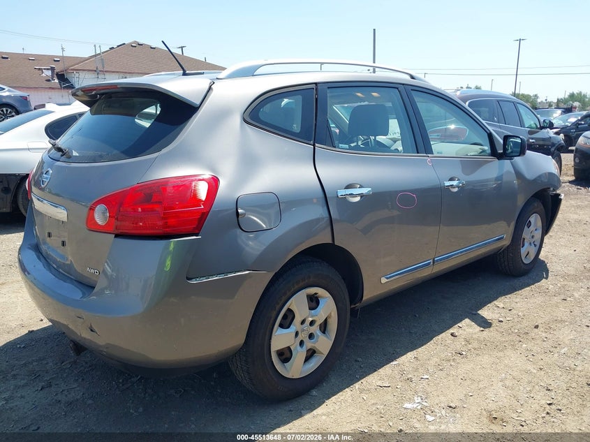2014 Nissan Rogue VIN JN8AS5MVXEW712090 IAAI salvage auction — FRONT END, Salvage Title, sold $250 on 2026-07-22 (photo 4)