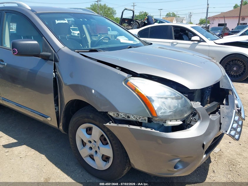 2014 Nissan Rogue VIN JN8AS5MVXEW712090 IAAI salvage auction — FRONT END, Salvage Title, sold $250 on 2026-07-22 (photo 6)