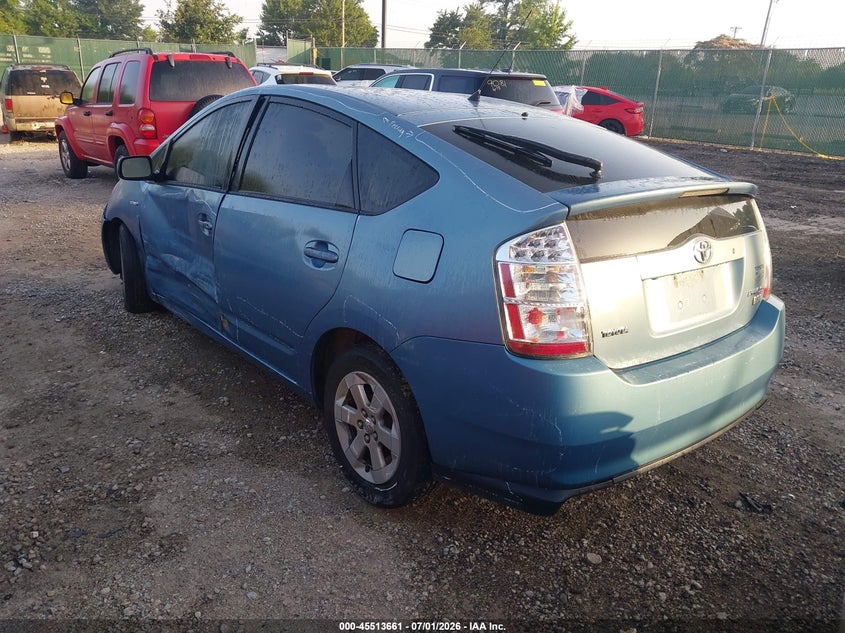 2008 Toyota Prius VIN JTDKB20U387723748 IAAI salvage auction — FRONT & REAR, Salvage (Kentucky), sold $25 on 2026-07-29 (photo 3)