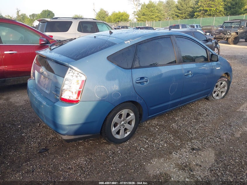 2008 Toyota Prius VIN JTDKB20U387723748 IAAI salvage auction — FRONT & REAR, Salvage (Kentucky), sold $25 on 2026-07-29 (photo 4)